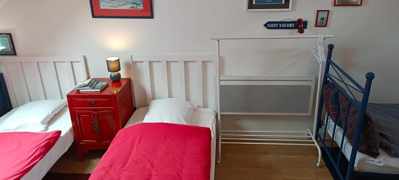 2Chambres Attenantes 200M Mer Chez Gaelle Saint-Nazaire  Luaran gambar